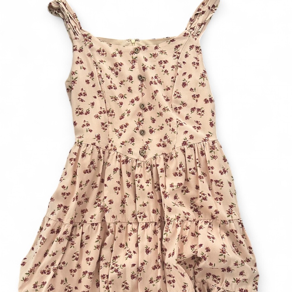 Floral Button-Down Dress